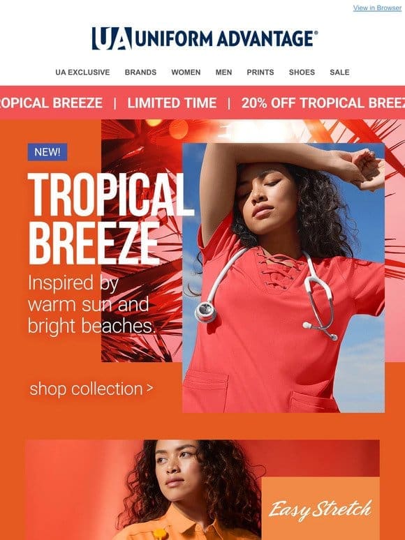 It’s going viral! Tropical Breeze Collection