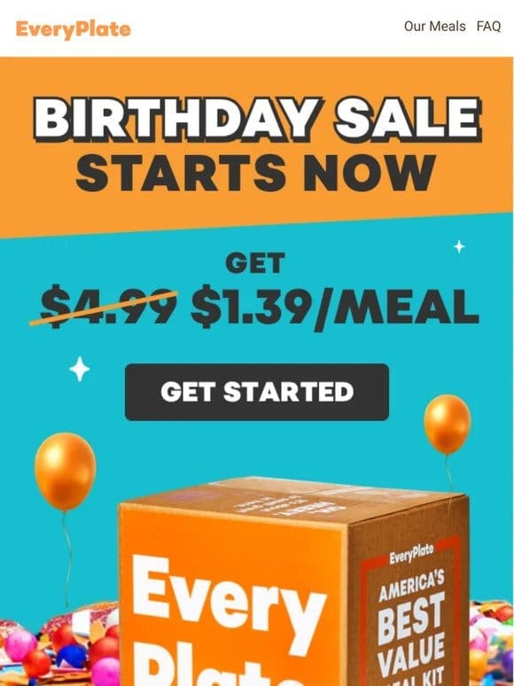It’s our birthday (SALE)!
