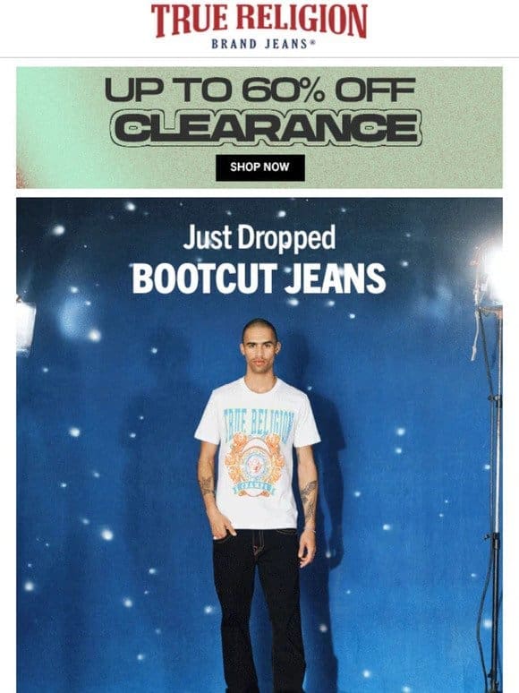 JUST DROPPED: NEW BOOTCUT JEANS