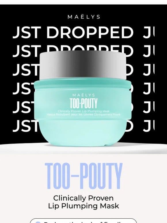 JUST DROPPED: TOO-POUTY
