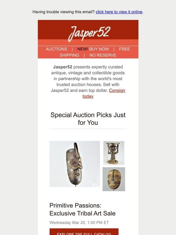 Jasper52 | This Week Tribal Art