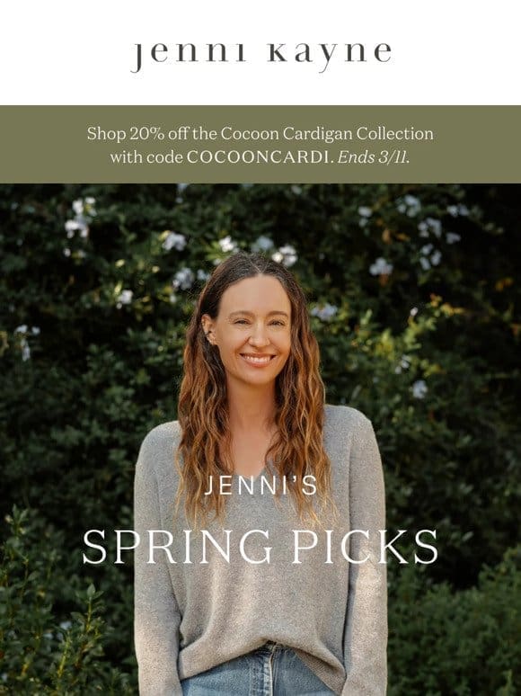 Jenni’s Top Spring Styles