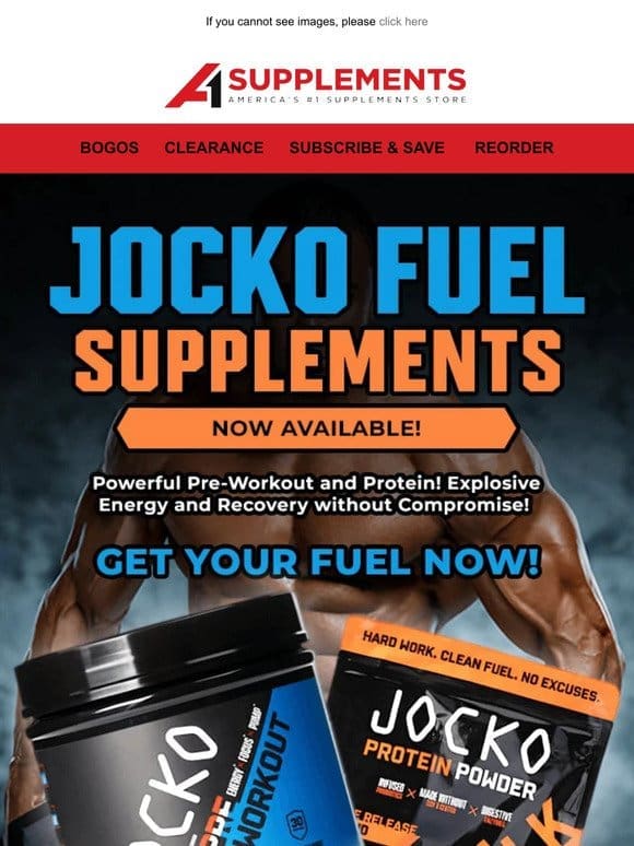 Jocko Fuel Supplements Now Available!