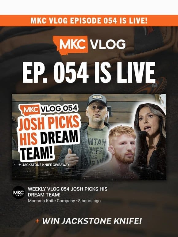Josh Picks His Dream Team – Vlog: 054 is LIVE!