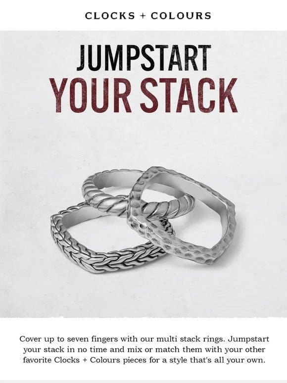 Jumpstart your stack
