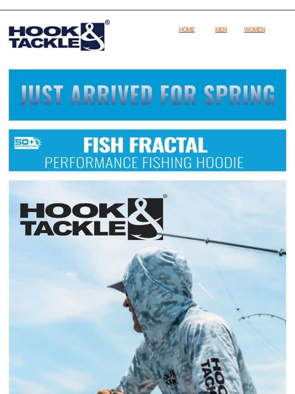 Just Arrived- Fish Fractal Performance Hoodie