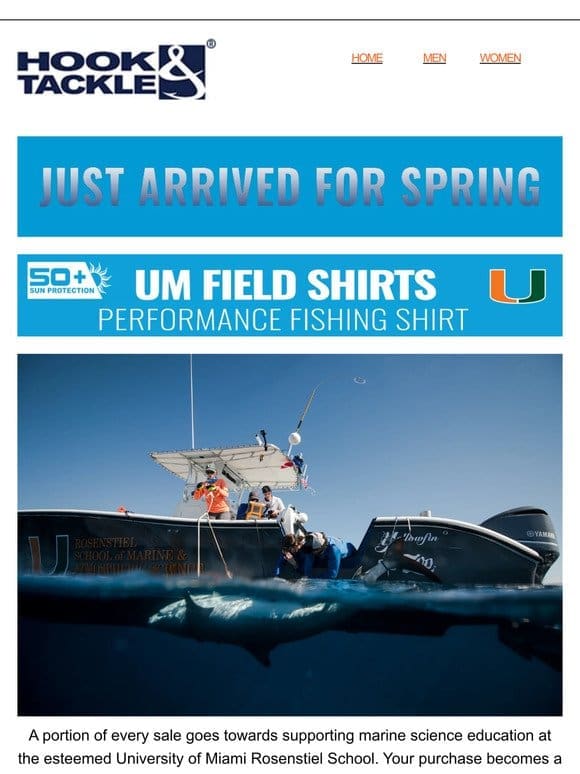 Just Arrived- NEW University of Miami Performance Tees