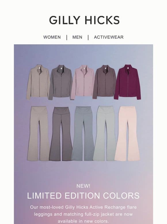 Just Dropped: NEW COLORS  ‍♀️