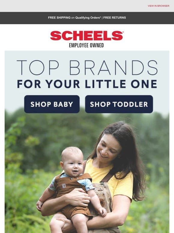 Just In: Best Brands for Baby!