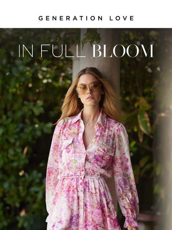 Just In: Fresh Blooms