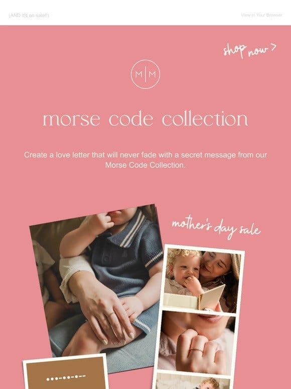 Just dropped: Morse Code Collection