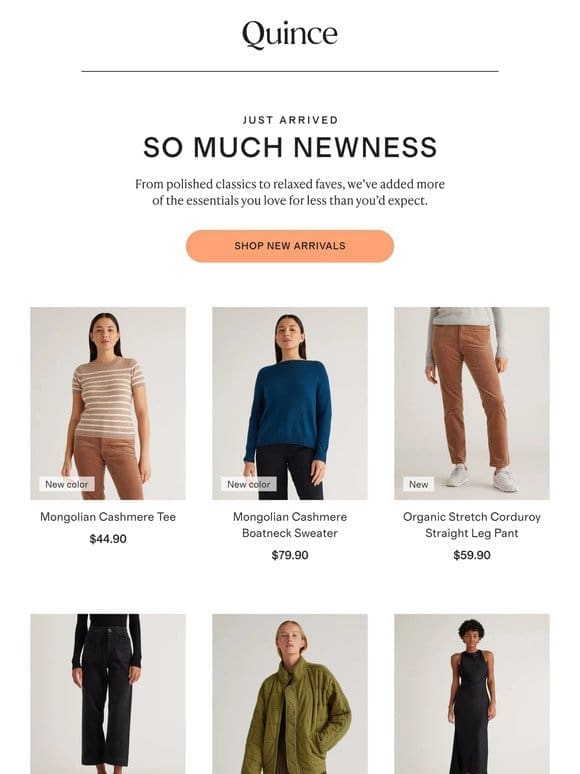Just dropped: so many new arrivals