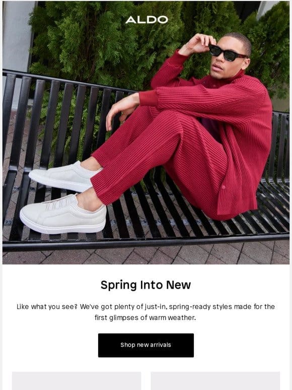 Just dropped: spring arrivals