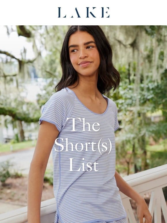 Just in: So many new shorts sets
