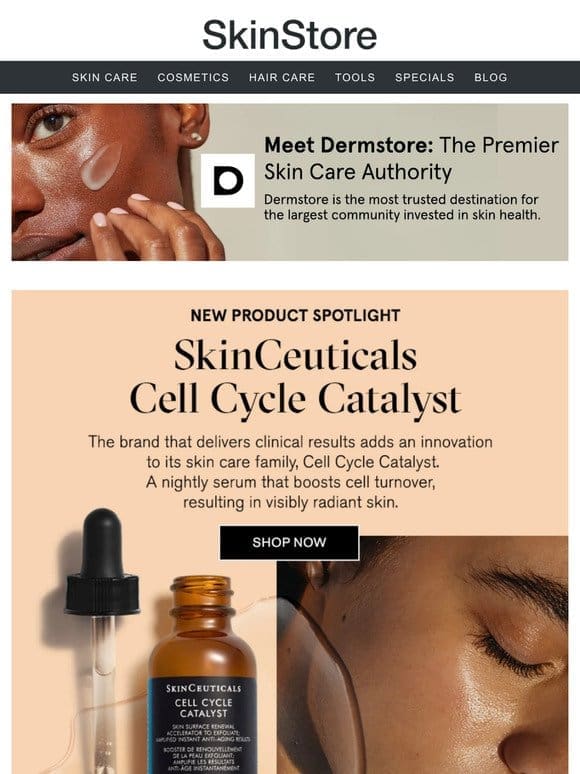 Just in at Dermstore: SkinCeuticals’ NEW serum
