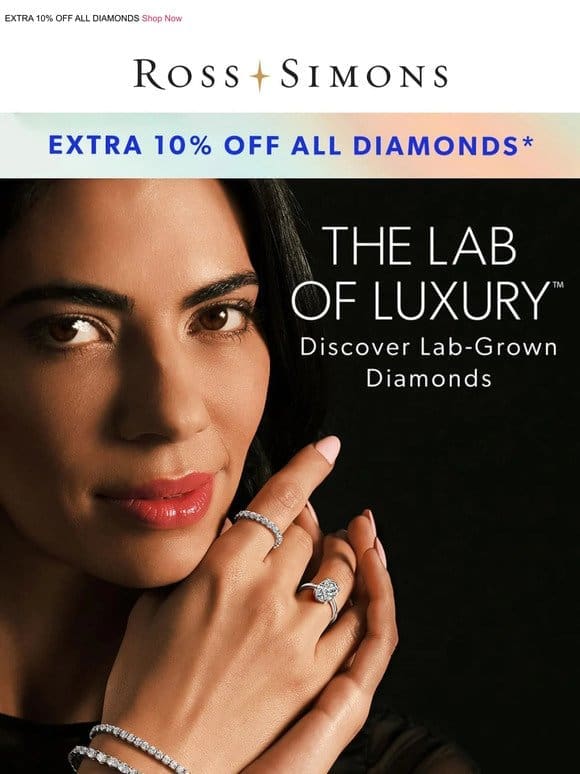 Keep your style sharp with sparkling lab-grown diamond classics