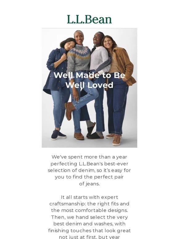 L.L.Bean Jeans: Our Best-Ever Collection