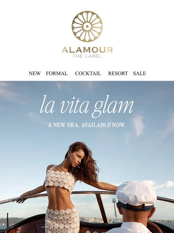 LA VITA GLAM ✨ Available Online Now