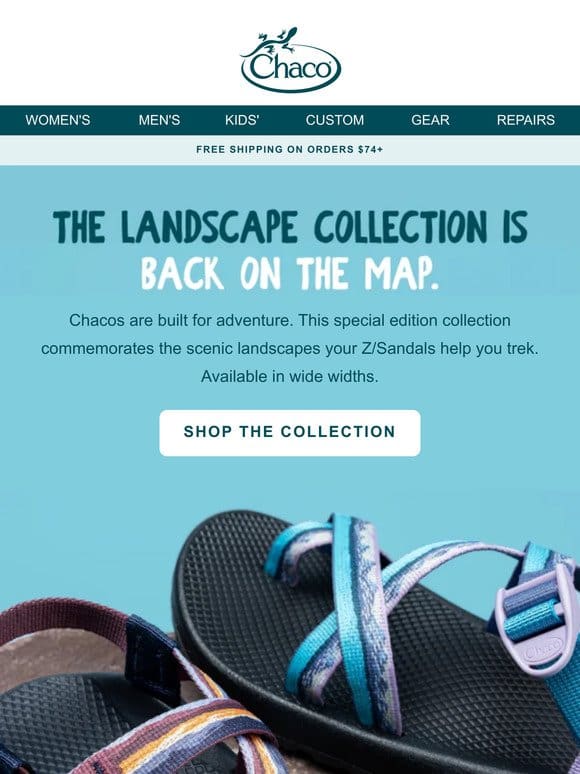 LATEST DROP: The Landscapes Collection
