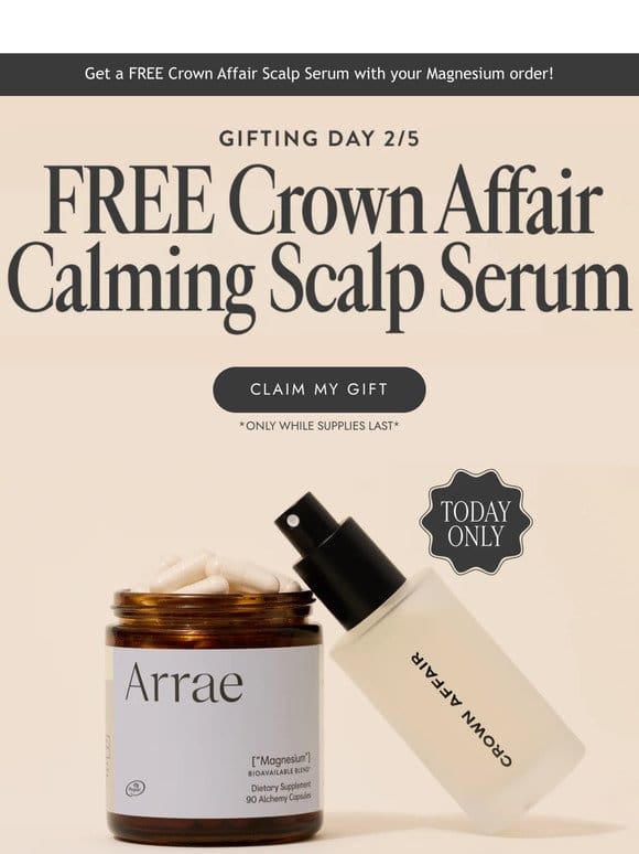 LAUNCH DAY 2: A Soothing Surprise from Crown Affair