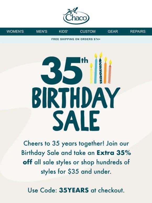 Last Call for the Birthday Sale!