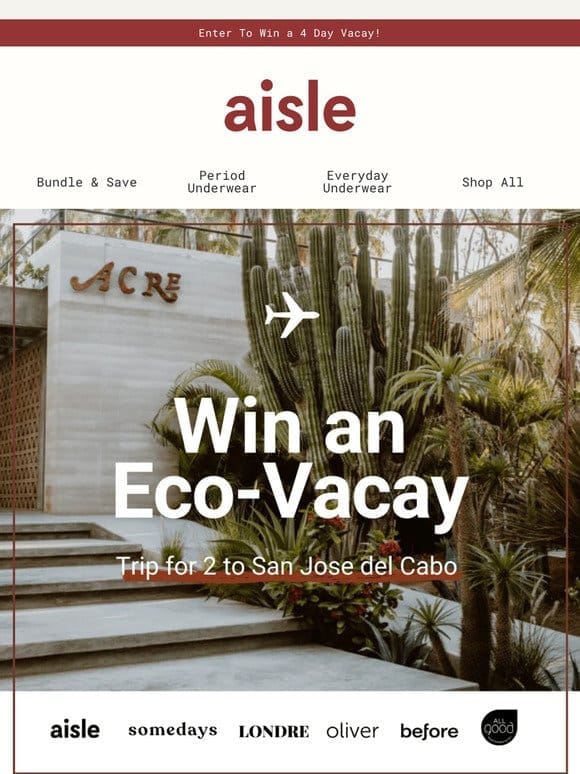 Last Chance to Enter Our Eco-Vacay Giveaway