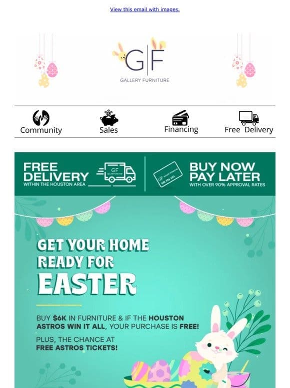 Last Chance to Unwrap your Easter Savings Inside!