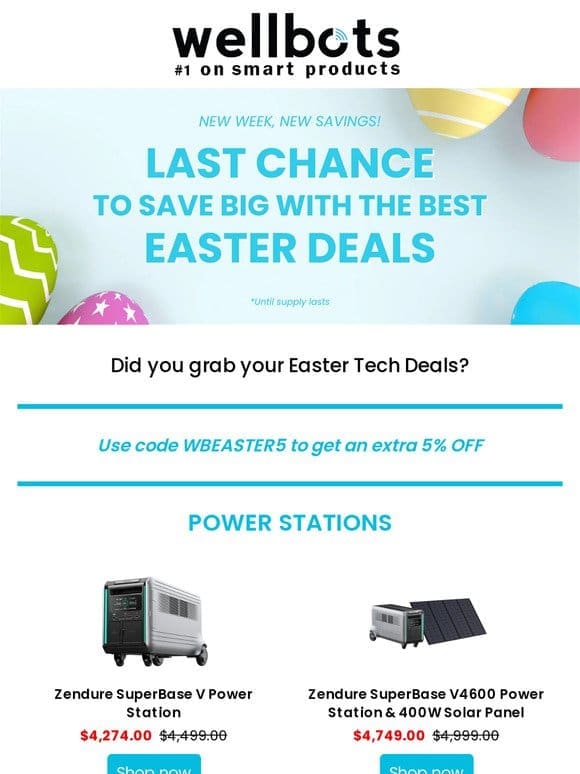 Last chance to hop on these Easter savings