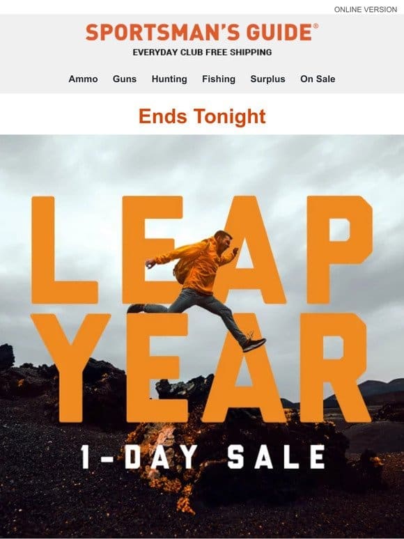 Leap Year Sale is Coming to an End