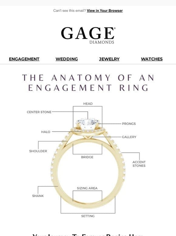 Learn The Anatomy Of An Engagement Ring