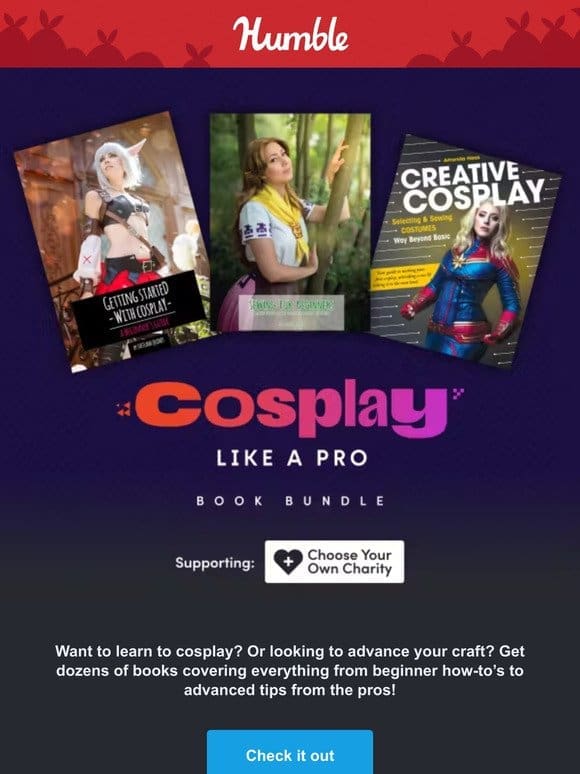 Learn to craft amazing costumes with these books on all things cosplay! ? ♀??