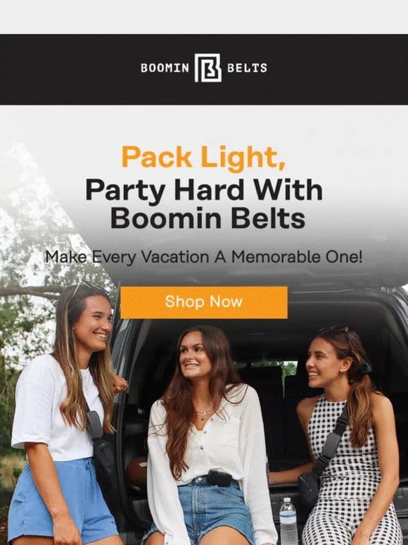 Let Boomin Belts Bring The Party Vibes To Your Vacation