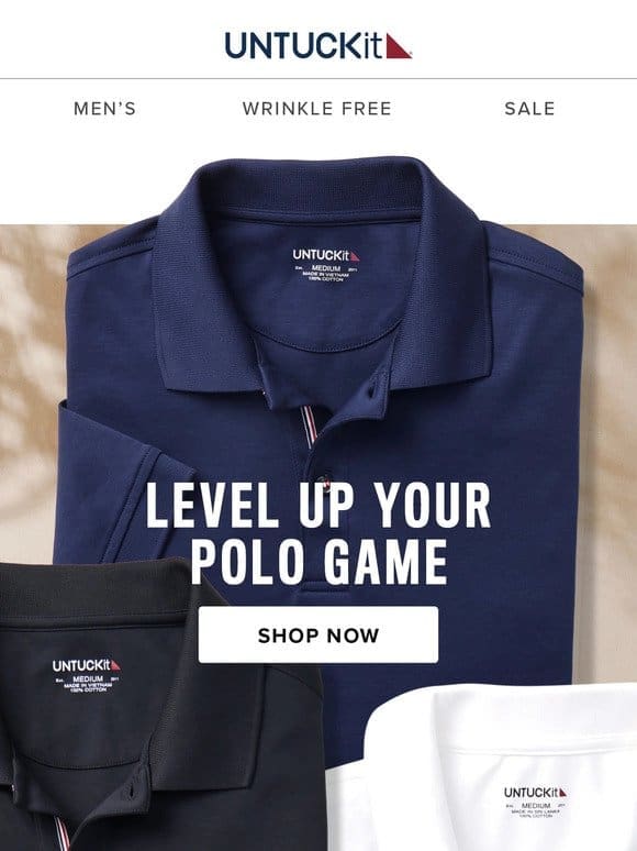 Level Up Your Polo Game   ⬆️