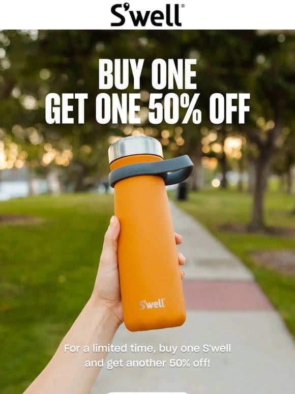 Looking For A Deal? Buy One Get One 50% Off Is Happening Now