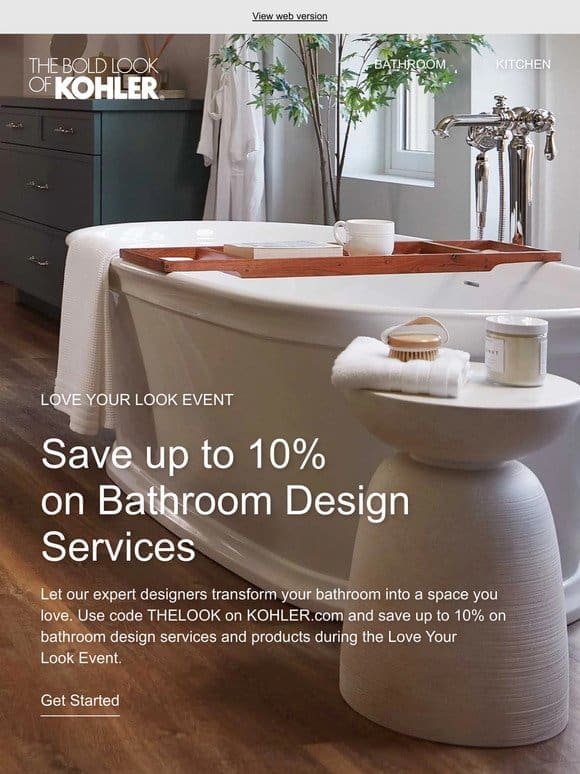 Love Your Look Event: Save on Bathroom Design Services