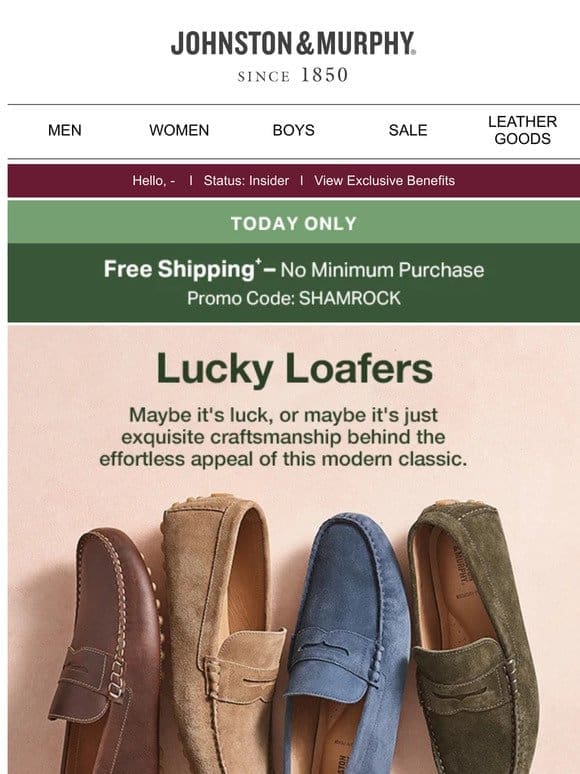 Lucky Loafers