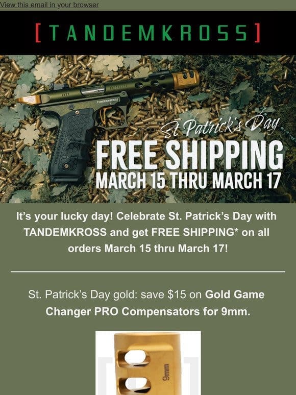 Lucky You! St. Patrick’s Day Savings Are Here! ☘️