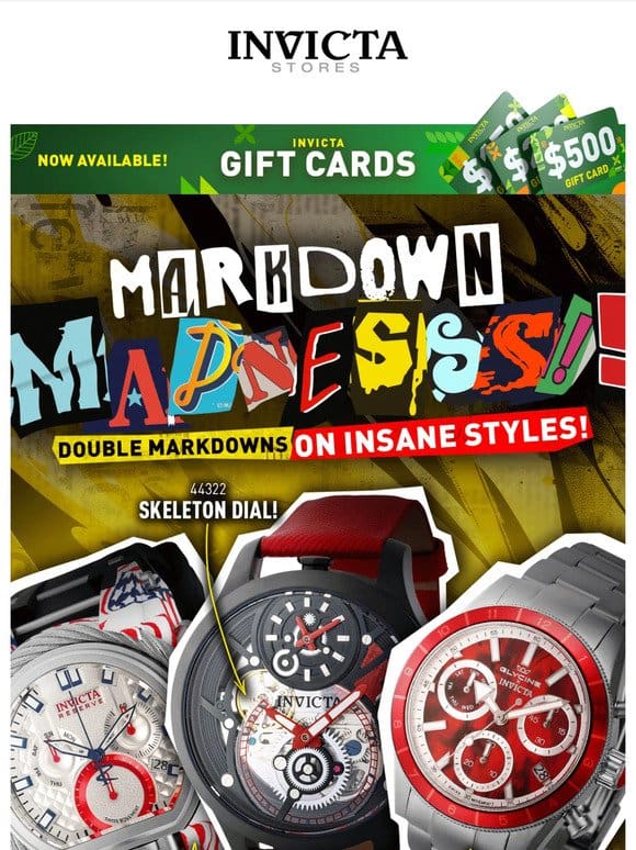 MARKDOWN MADNESS Watches With Crazy LOW Prices❗