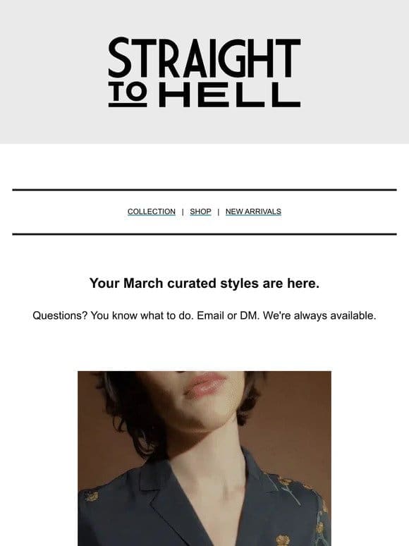 March Curated Styles