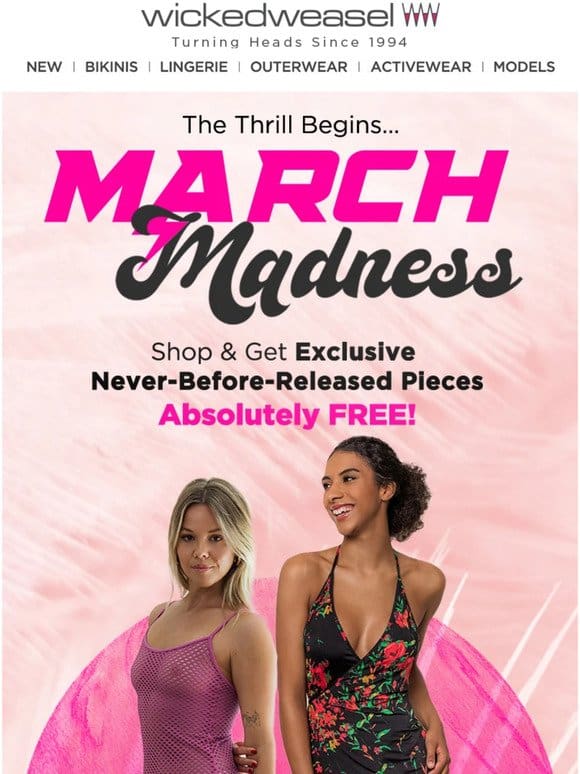 March Madness VIDEO ft. Sexy Babes Phoebe & Ilana!