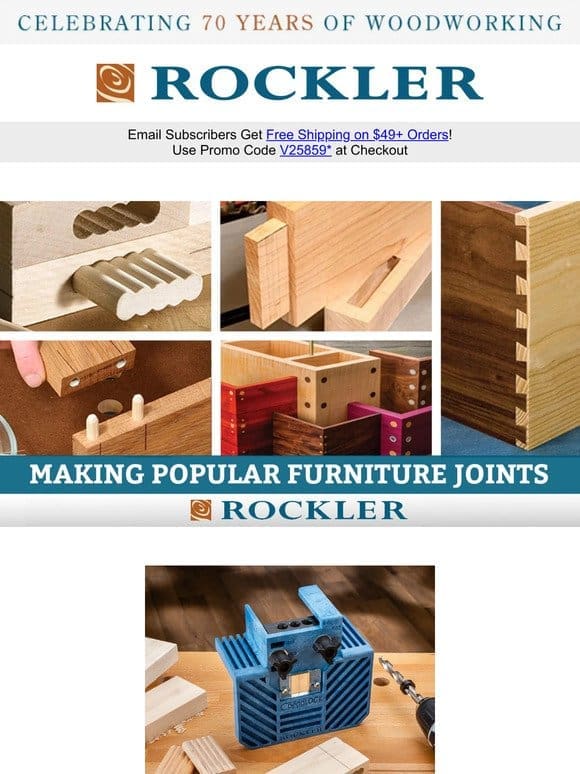 Master Joinery: Learn 3 Foundational Techniques + Save Up to 50% on Jigs This Week!