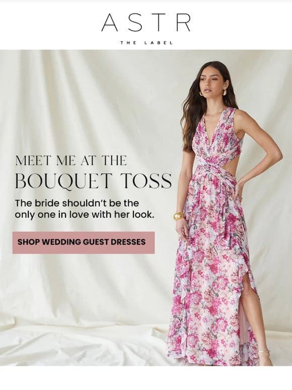 Meet Me At The Bouquet Toss