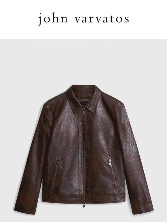 Meet Our New Spring Leather Jackets