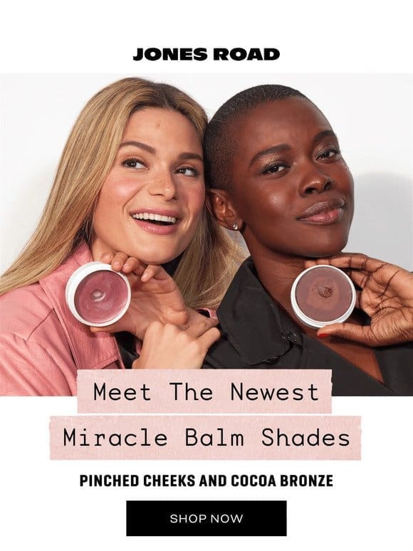 Meet the newest Miracle Balm shades