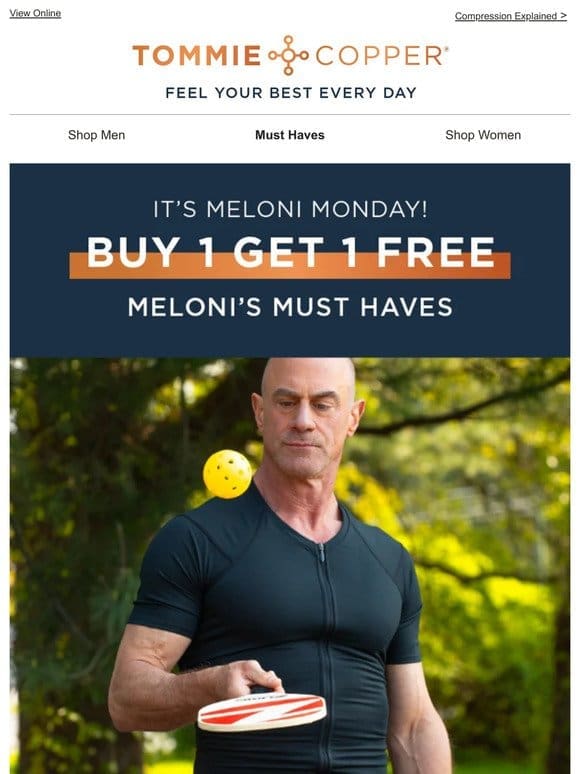 Meloni Monday Exclusive | Buy 1 Get 1 Free!