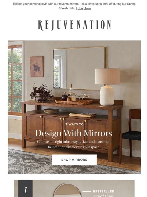 Mirror Magic: Tips and tricks for styling your home