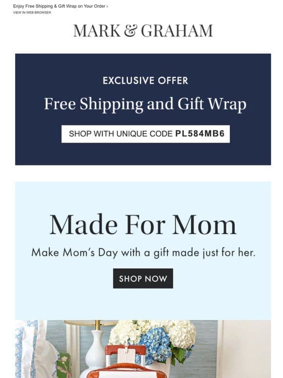 Mother’s Day Gift Giving， Made Easy