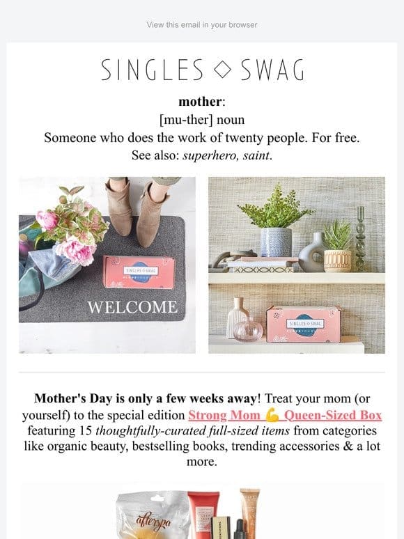 Mother’s Day Urgency