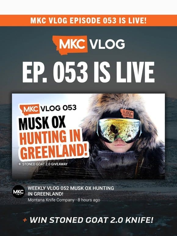 Musk Ox Hunting in Greenland – Vlog: 053 is LIVE!