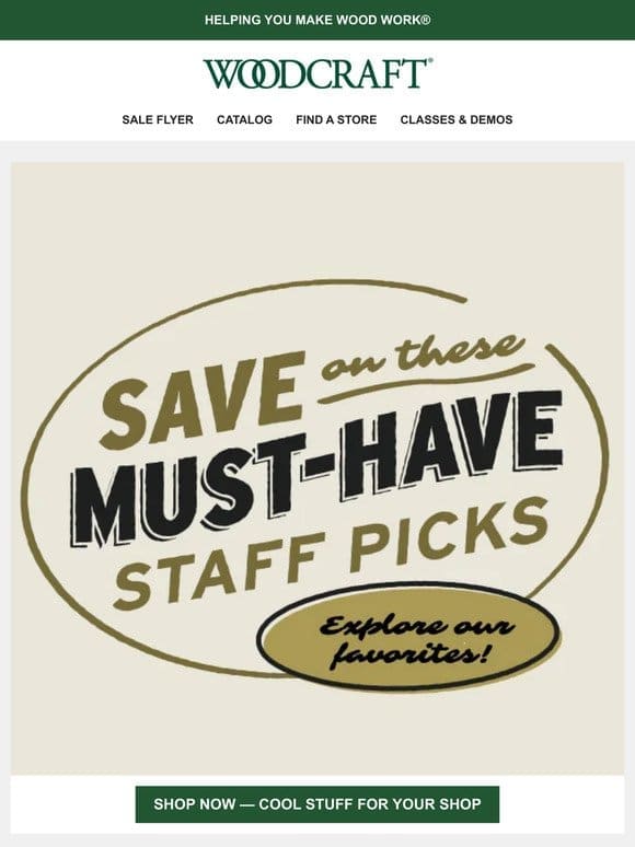 Must-Have Staff Picks — From Our Shop to Yours!